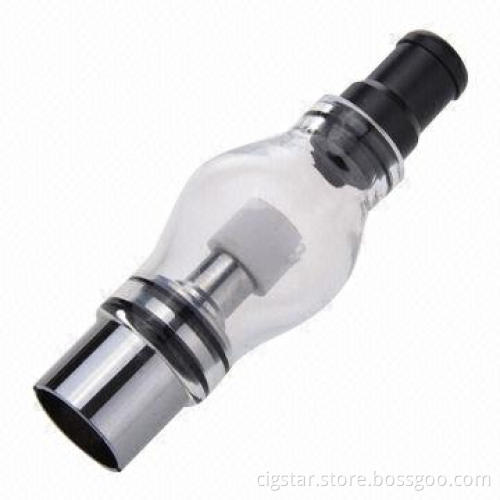E-solid glass globe vaporizer